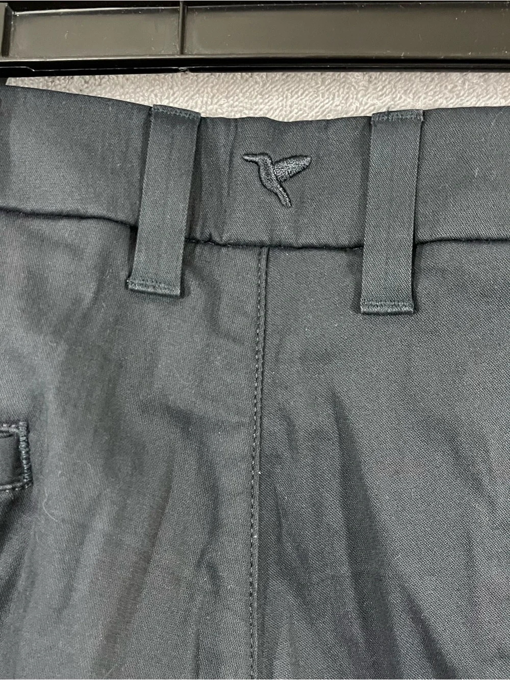 BIRD DOGS FLAT FRONT STRETCH PERFORMANCE GOLF PANTS 40 x 30 Charcoal Gray
